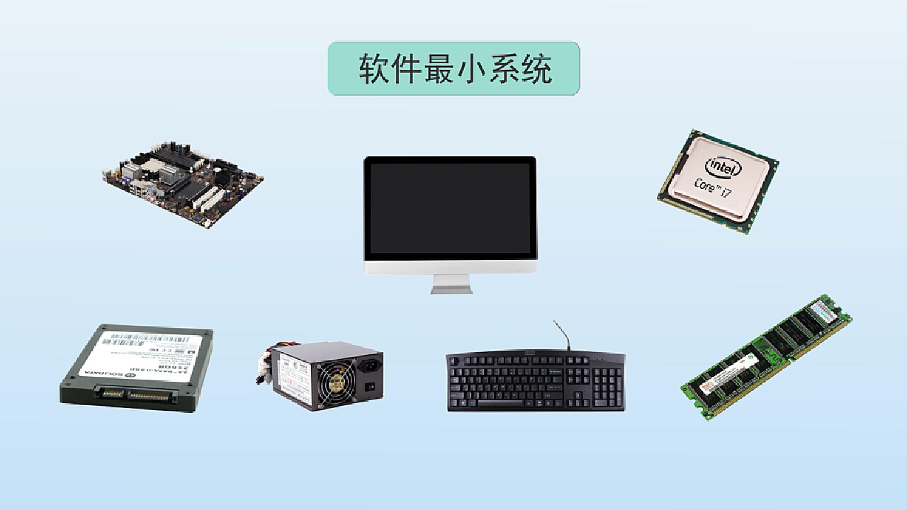 搭建软件最小系统 组装电脑前必知的核心知识